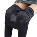 Women Winter Warm Leggings High Waist